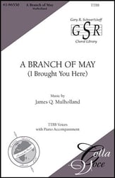 A Branch of May TTBB choral sheet music cover